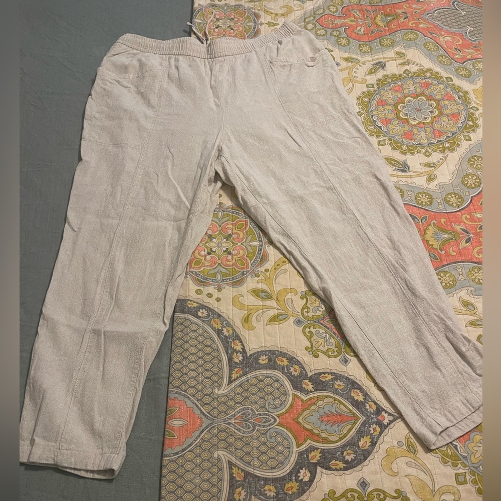Womens old Navy linen pant